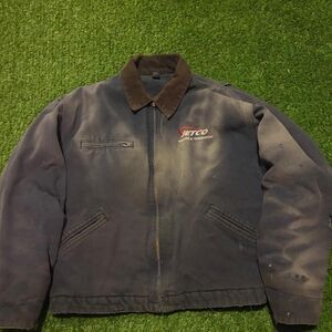 Carhartt Men's Navy and Blue Jacket